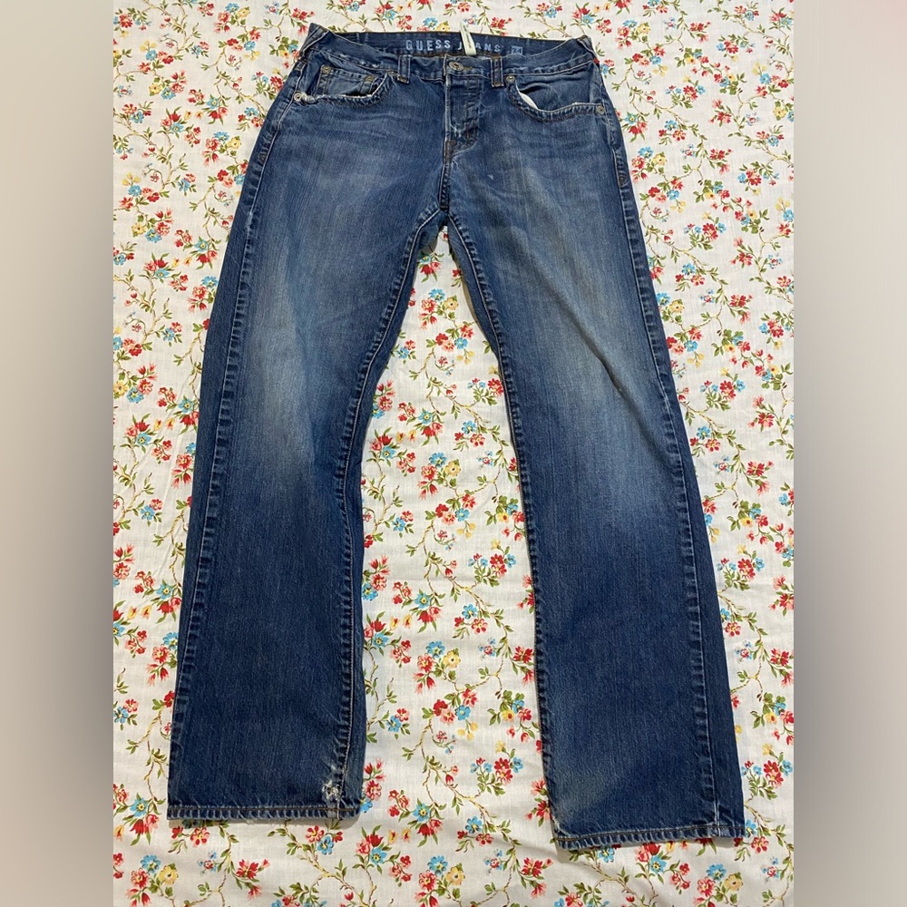 Guess jeans 32x33 Rebel straight leg